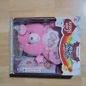*RARE* 25th Anniversary Care Bear- pink